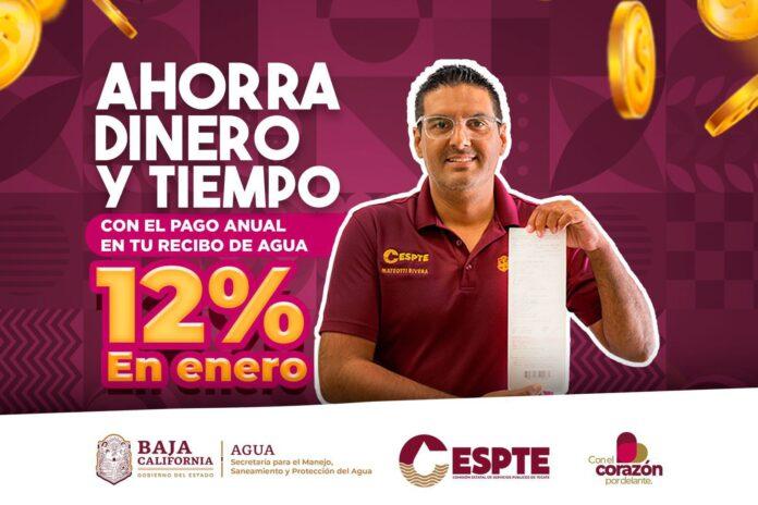 CESPTE INVITA AL PAGO ANUAL 2026 Y OFRECE DESCUENTOS A LOS USUARIOS DE AGUA.lasnoticias.info
