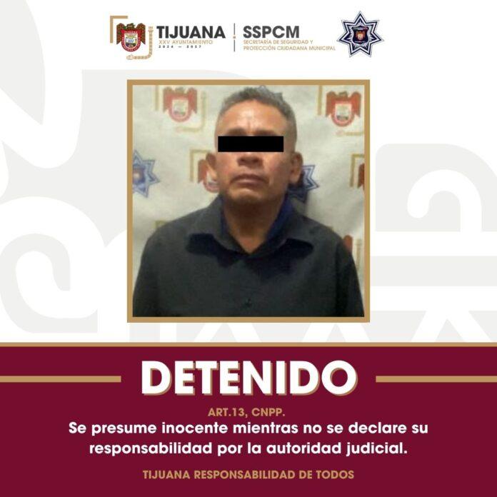 Asegura Policía Municipal a sujeto tras agresión con arma punzocortante