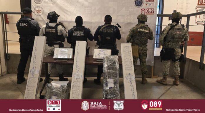 FUERZAS DE SEGURIDAD DE BC ASEGURAN LANZACOHETES Y ARMAS DE FUEGO DE ALTO CALIBRE.lasnoticias.info