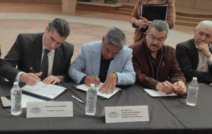 SELLAN ALIANZA SSCBC Y COMITÉ CIUDADANO DE SEGURIDAD DE TIJUANA.lasnoticias.info