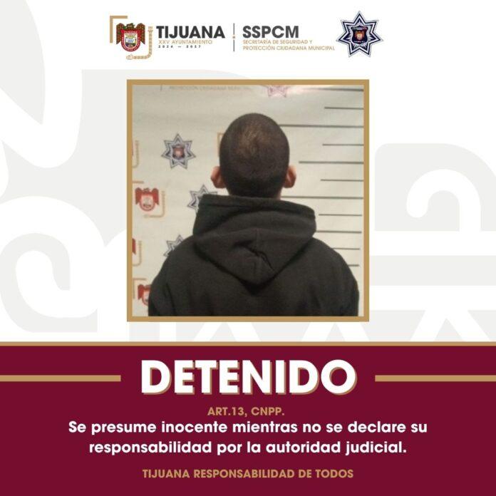 Arresta Policía Municipal a menor de edad en posesión de arma de fuego