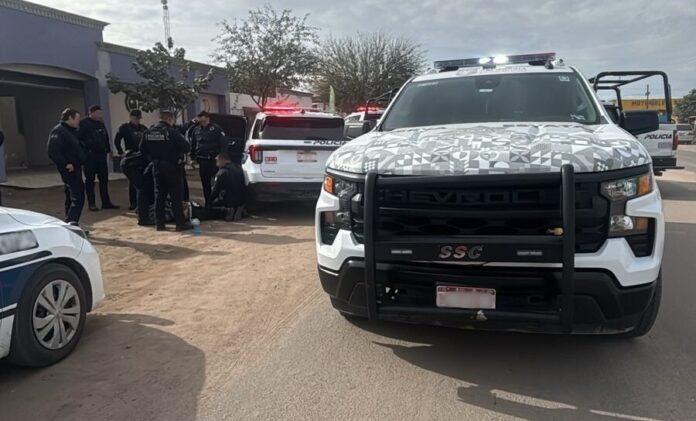 FUERZA ESTATAL NEUTRALIZA A INDIVIDUO VIOLENTO QUE AMENAZABA A SU MADRE EN VIVIENDA DE MEXICALI.lasnoticias.info