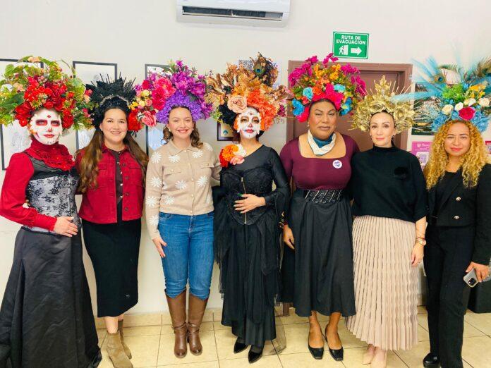 Inaugura Gobierno de Tijuana exposición ‘La Catrina Migrante’ en las instalaciones de la Secretaría de las Mujeres