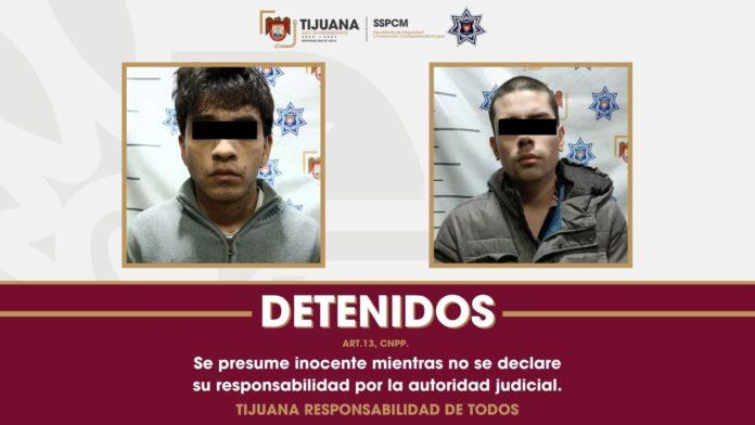 Persecución y monitoreo en tiempo real derivan en el aseguramiento de dos personas armadas