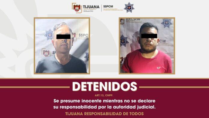 Detiene Policía Municipal a dos personas por posesión de sustancias prohibidas