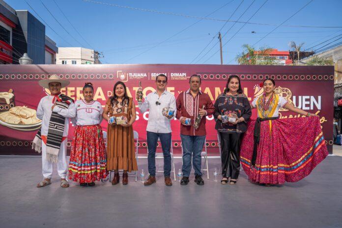 Inaugura XXV Ayuntamiento de Tijuana la Feria del Atole y el Tamal de los Pueblos Originarios
