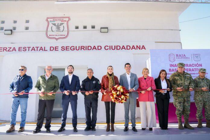 FORTALECE GOBIERNO DE MARINA DEL PILAR LA SEGURIDAD EN LA RUMOROSA CON NUEVA BASE OPERATIVA DE LA FESC