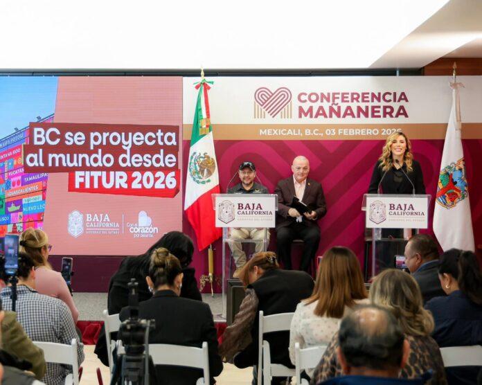 BAJA CALIFORNIA ABRE CAMINO A NUEVA RUTA AÉREA TIJUANA-VANCOUVER AL CONCRETAR ALIANZAS EN LA FITUR: GOBERNADORA MARINA DEL PILAR