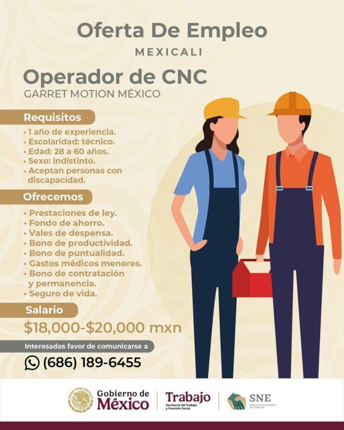 FORTALECE STPS INSERCIÓN LABORAL CON NUEVAS VACANTES EN MEXICALI.lasnoticias.info