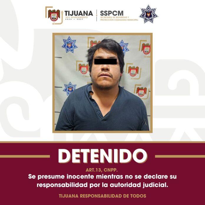 Detiene Policía Municipal a sujeto por portación de arma de fuego