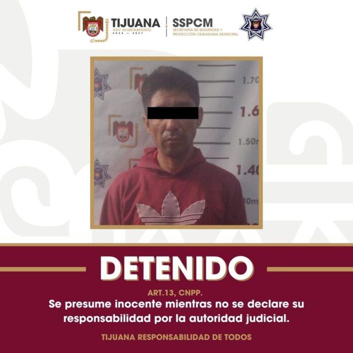 Detiene Policía Municipal a sujeto por violencia contra la mujer, lesiones y allanamiento de morada en la colonia Miramar