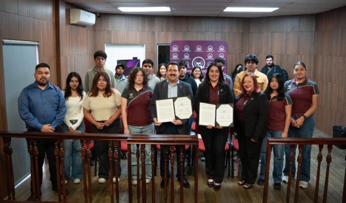 Firma Gobierno Municipal de Tijuana convenio de vinculación IMPLAN-Universidad Vizcaya