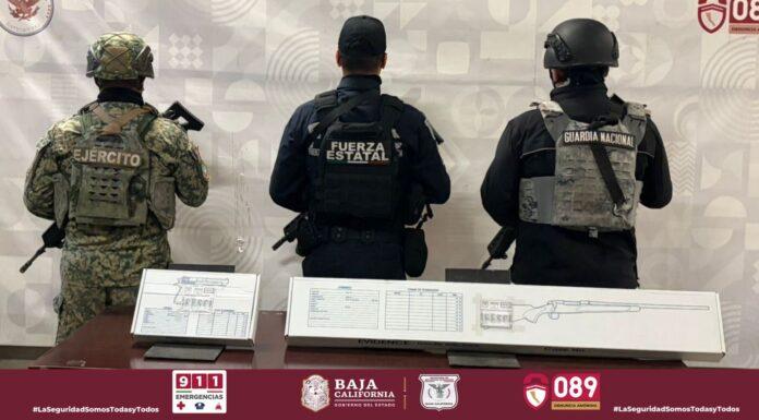 ELEMENTOS DE GRUPO “PROTEO 4-25” LOCALIZAN ARMAS EN VEHÍCULO ABANDONADO.lasnoticias.info