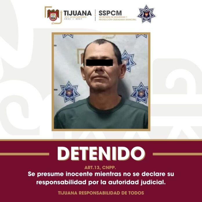 Asegura Policía Municipal a presunto agresor por lesiones con arma blanca