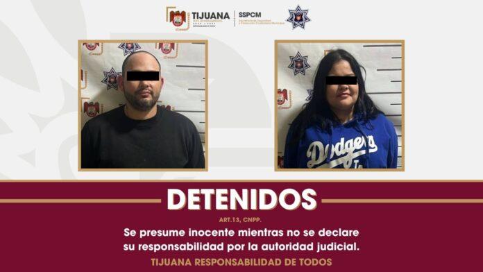 Recupera Policía Municipal de Tijuana vehículo robado con violencia y detiene a dos personas tras operativo de búsqueda