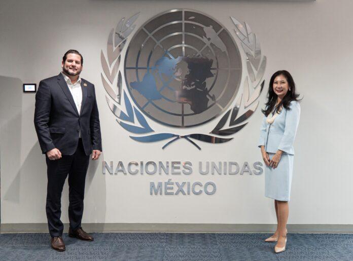 Firma Ismael Burgueño acuerdo de colaboración con el Programa de las Naciones Unidas para el Desarrollo