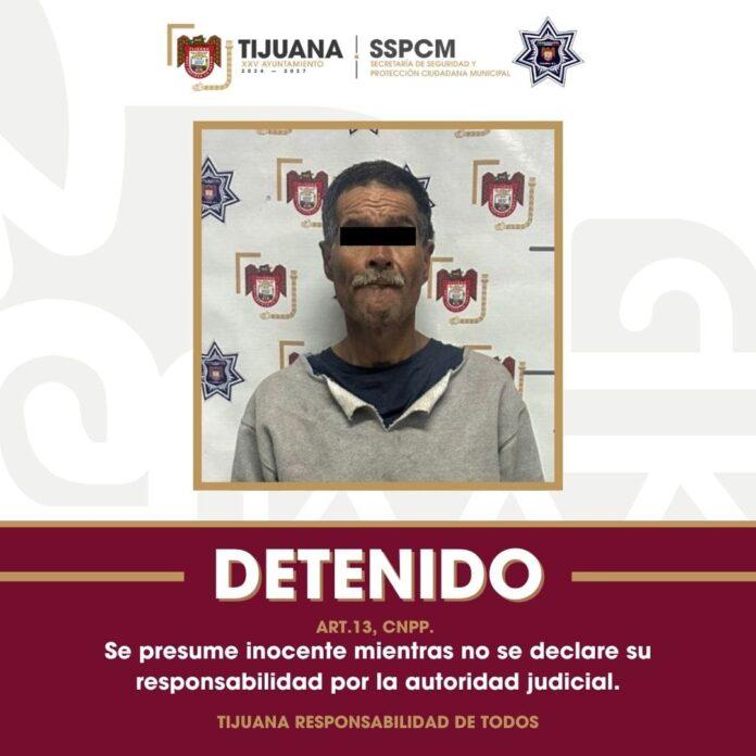 Asegura Policía Municipal a sujeto con droga que contaba con orden de aprehensión por homicidio calificado