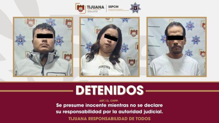 Asegura Policía Municipal a tres personas por posesión de arma de fuego