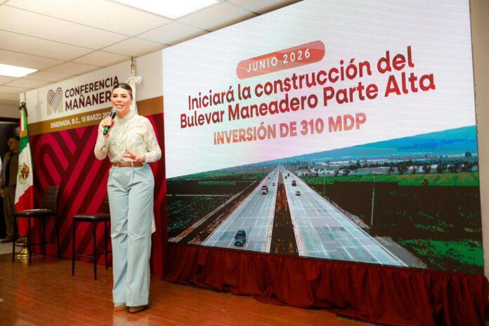 IMPULSA GOBERNADORA MARINA DEL PILAR DESARROLLO DE ENSENADA CON INVERSIÓN HISTÓRICA EN INFRAESTRUCTURA