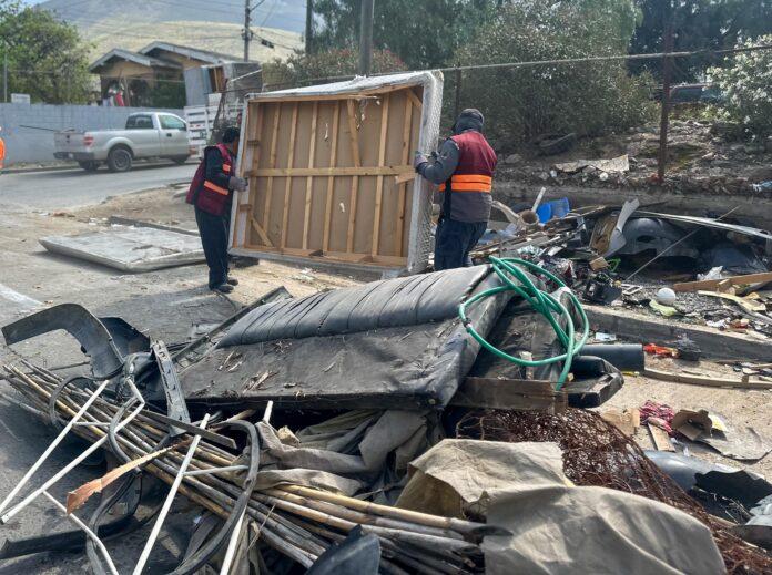 Recolecta Gobierno Municipal 50 toneladas de basura en colonias de las delegaciones La Presa Este y Cerro Colorado