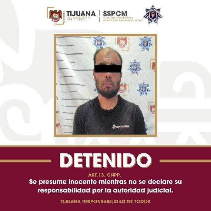 Detiene Policía Municipal a presunto agresor tras lesionar a un hombre con arma punzocortante