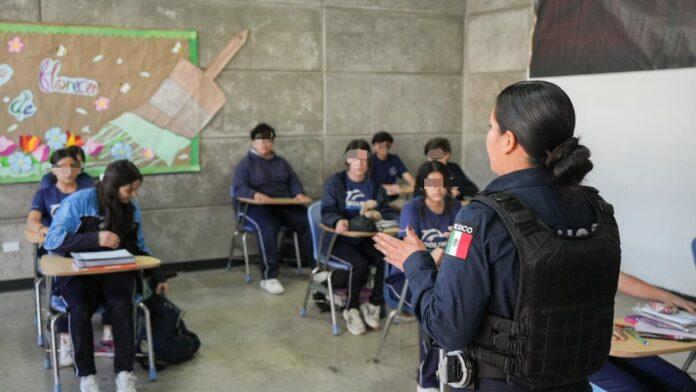 Refuerza SSPCM acciones preventivas en planteles educativos con programa ‘Revisión de Pertenencias’