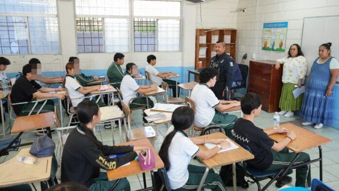 Fortalece SSPCM acciones preventivas en comunidad educativa