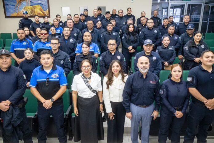 CAPACITA SECRETARÍA GENERAL DE GOBIERNO A POLICÍA DE ENSENADA EN DERECHOS HUMANOS.lasnoticias.info