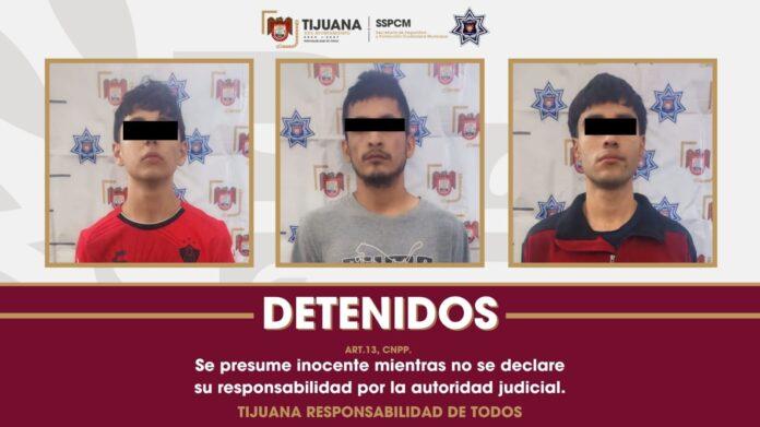 Detiene Policía Municipal a tres presuntos responsables de haber participado en la privación de la vida de una persona