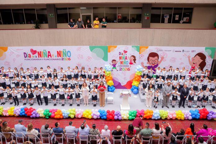 FOMENTA GOBERNADORA MARINA DEL PILAR LIDERAZGO DE LA NIÑEZ BAJACALIFORNIANA EN EL DÍA DE LA NIÑA Y EL NIÑO
