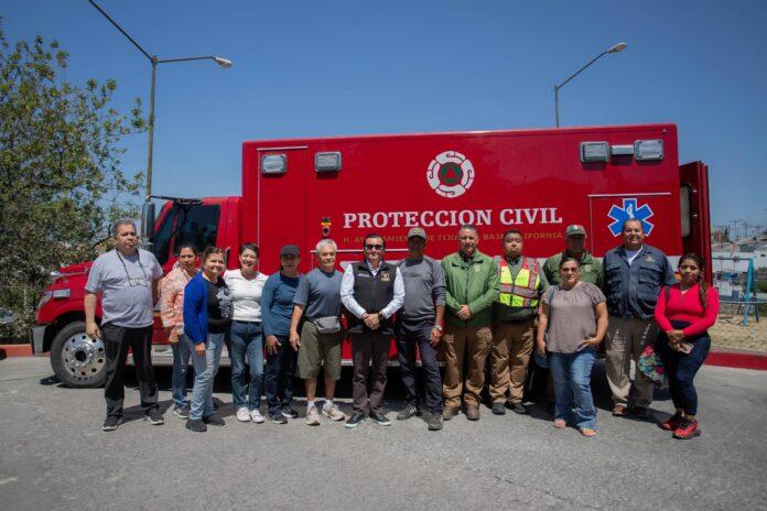 Instala Gobierno de Tijuana servicio de ambulancia permanente en Santa Fe