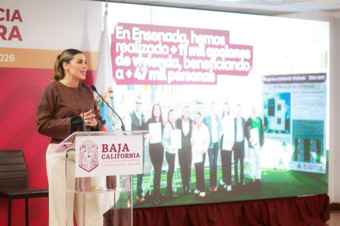 SUPERA GOBIERNO DE MARINA DEL PILAR META DE 100 MIL ACCIONES DE VIVIENDA EN BAJA CALIFORNIA.lasnoticias.info