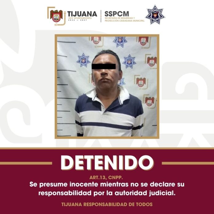 Detiene Policía Municipal a hombre por presuntas lesiones en agravio de un menor de edad en Plaza Sendero