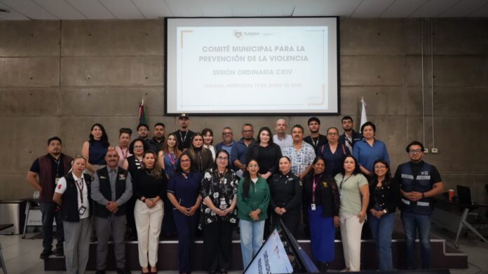 Fortalece SSPCM acciones preventivas a través del Comité Municipal de Prevención de la Violencia