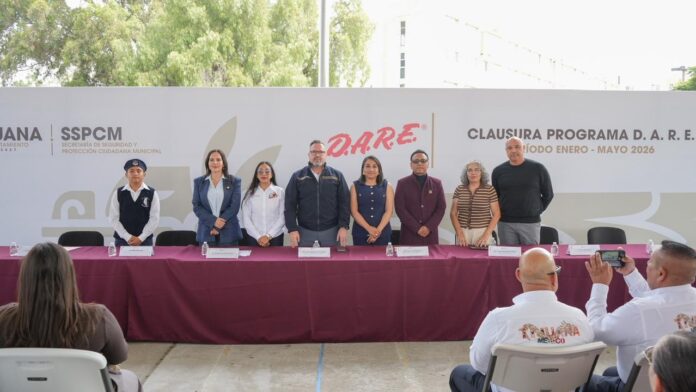Celebra SSPCM clausura del programa D.A.R.E. con más de 4 mil niñas, niños y adolescentes beneficiados