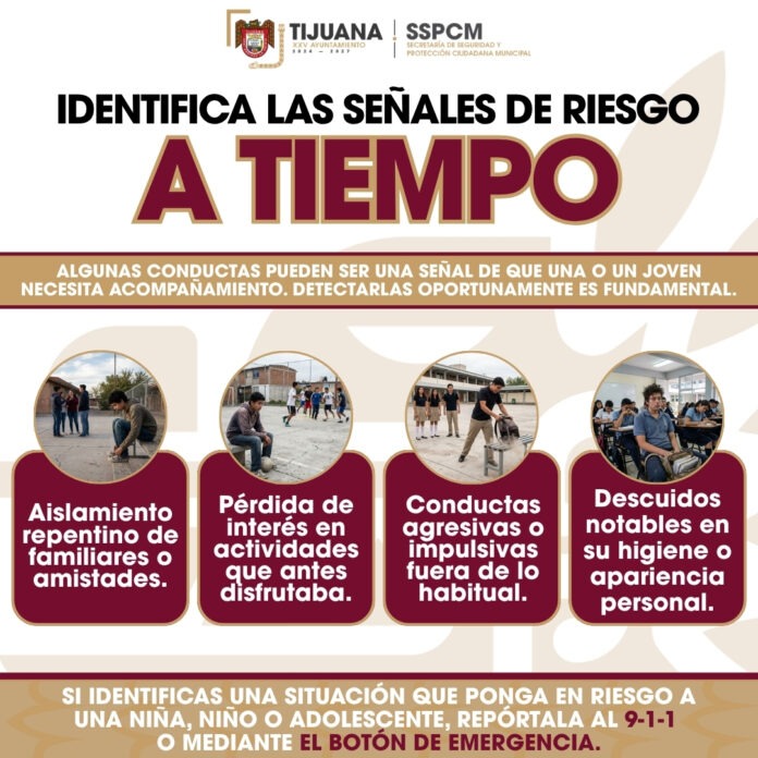 Promueve SSPCM la detección oportuna de señales de alerta en niñas, niños y adolescentes Promueve SSPCM la detección oportuna de señales de alerta en niñas, niños y adolescentes