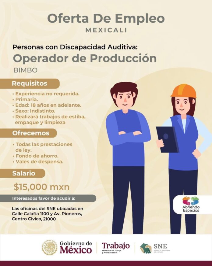 FORTALECE STPS DIFUSIÓN DE VACANTES PARA PERSONAS CON DISCAPACIDAD.lasnoticias.info
