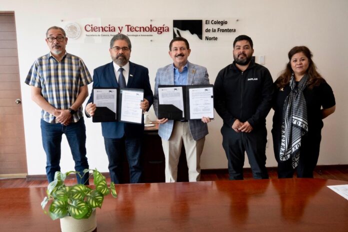 Firma XXV Ayuntamiento de Tijuana convenio de colaboración con El Colegio de la Frontera Norte Firma XXV Ayuntamiento de Tijuana convenio de colaboración con El Colegio de la Frontera Norte