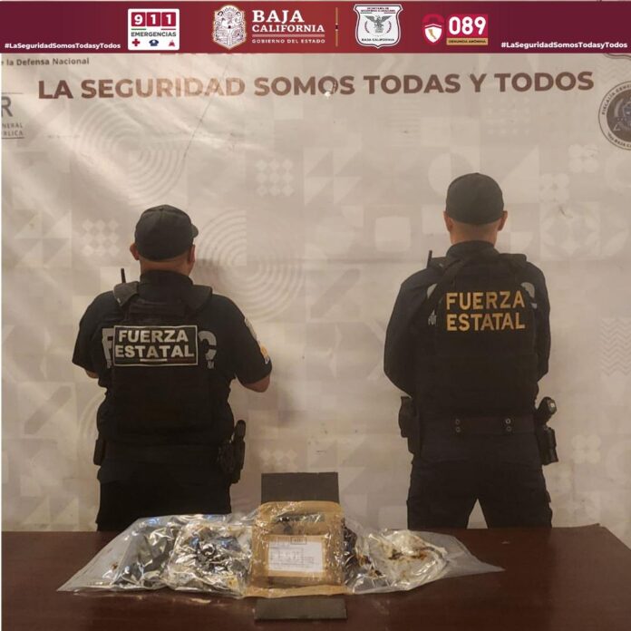 INTENSIFICA FESC PATRULLAJES EN TIJUANA; ASEGURAN ARMAS DE FUEGO Y DROGA.lasnoticias.info