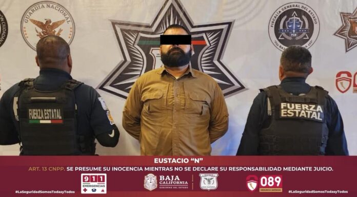 DETIENE FUERZA ESTATAL A DOS HOMBRES ARMADOS EN TIJUANA.lasnoticias.info