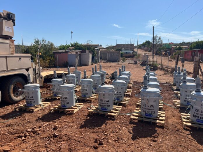 TRABAJA SIDURT EN CONSTRUCCIÓN DE LÍNEAS ELÉCTRICAS EN SAN QUINTÍN.lasnoticias.info