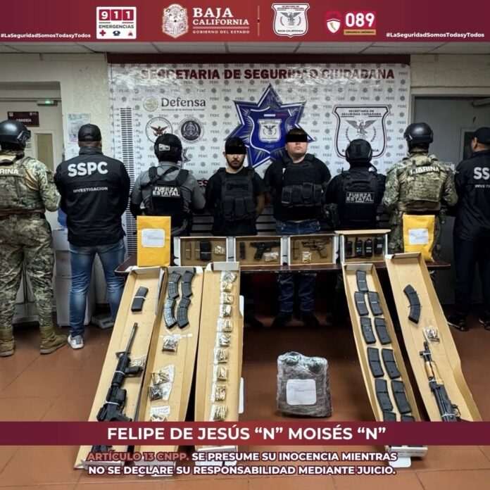 DETIENEN FUERZAS DE COORDINACIÓN INSTITUCIONAL A “EL CANELO” EN EL VALLE DE MEXICALI.lasnoticias.info