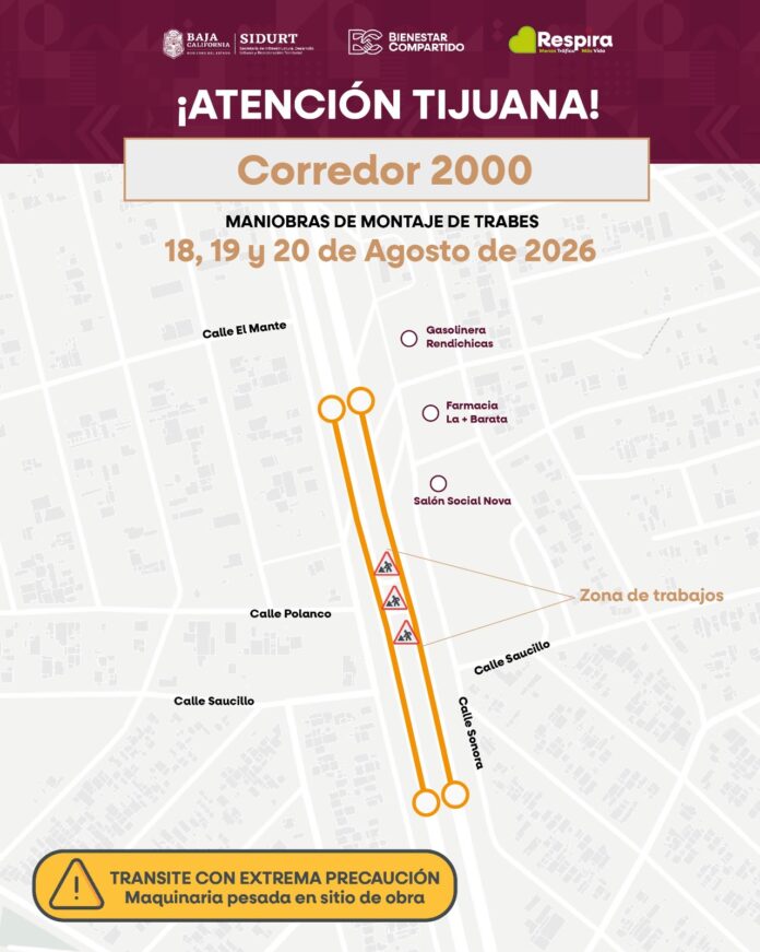 INFORMA SIDURT MANIOBRAS DE MONTAJE DE TRABES EN CORREDOR 2000.lasnoticias.info INFORMA SIDURT MANIOBRAS DE MONTAJE DE TRABES EN CORREDOR 2000.lasnoticias.info