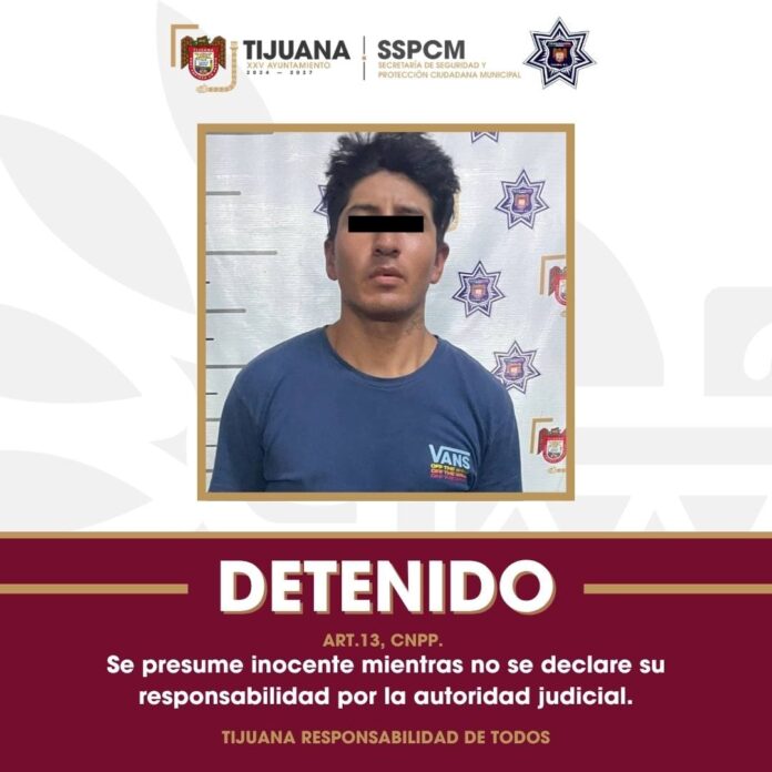 Asegura Policía Municipal a hombre con orden de aprehensión activa por homicidio calificado