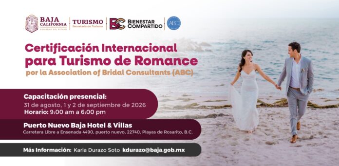 FORTALECE BC SECTOR DE TURISMO DE ROMANCE CON CERTIFICACIÓN INTERNACIONAL.lasnoticias.info