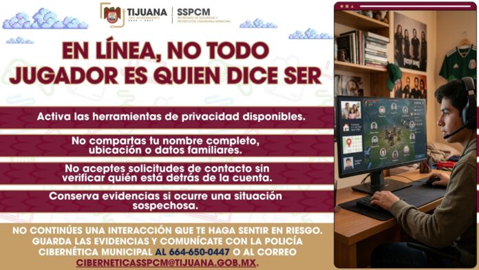 La SSPCM recomienda el uso responsable de videojuegos y plataformas digitales