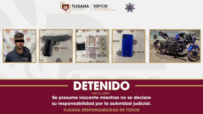 Aseguró Policía Municipal a presunto responsable de robo con violencia Aseguró Policía Municipal a presunto responsable de robo con violencia