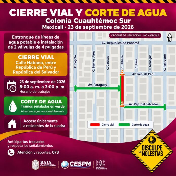 TRABAJOS DE CESPM AFECTARÁN CIRCULACIÓN Y SERVICIO DE AGUA EN CUAUHTÉMOC SUR.lasnoticias.info TRABAJOS DE CESPM AFECTARÁN CIRCULACIÓN Y SERVICIO DE AGUA EN CUAUHTÉMOC SUR.lasnoticias.info
