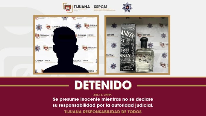 Aseguran elementos de la SSPCM a menor de edad por presunto robo a comercio